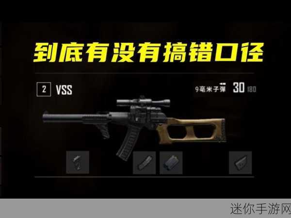 绝地求生大逃杀中的神秘武器——VSS