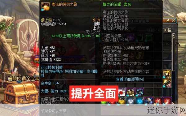 深度剖析 DNF95SS 套装，实力与魅力的交融