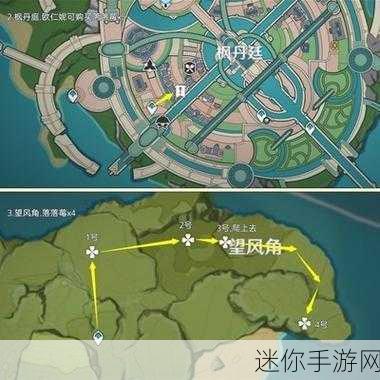 原神落落莓采集全攻略，解锁高效采集路线