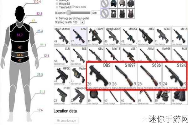 和平精英，DBS与S12K霰弹枪性能深度剖析