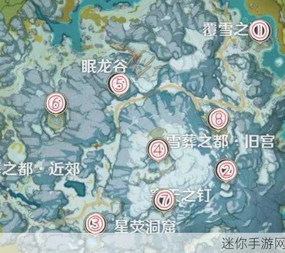 探索原神，8 块雪山石碑的神秘所在