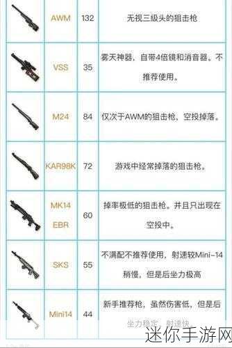 绝地求生新版本，命中与武器伤害的深度剖析