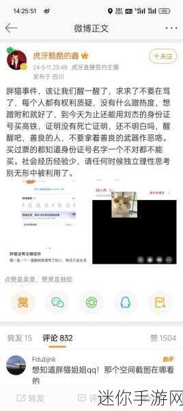 51热门大瓜今日大瓜最新胖猫：今日大瓜：胖猫成网红，背后故事让人直呼过瘾！