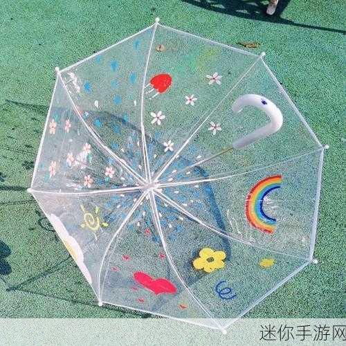 宝宝今晚不戴小雨伞了：今晚宝宝决定不再带小雨伞出门了！