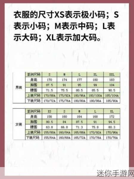 日本尺码和亚洲尺码区别：深入解析日本尺码与亚洲尺码的主要区别