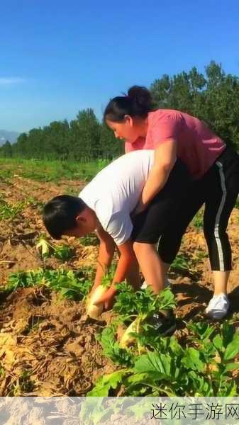 女两人一起拔萝卜生孩子：双女合作拔萝卜，共同迎接新生命的奇妙旅程