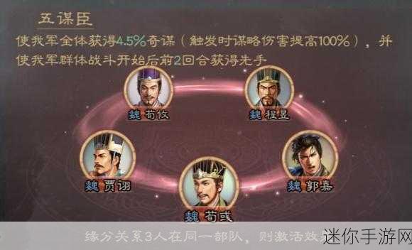 三国乱世，夏侯惇郭嘉曹操的无敌阵容剖析