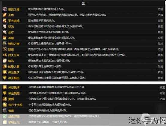 魔兽惩戒骑士雕文怎么选：魔兽世界惩戒骑士雕文选择指南与推荐策略